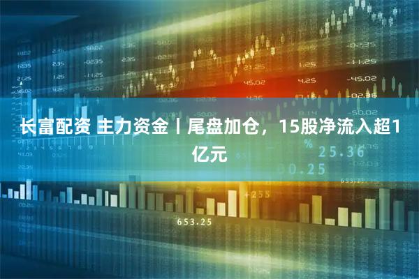 长富配资 主力资金丨尾盘加仓，15股净流入超1亿元